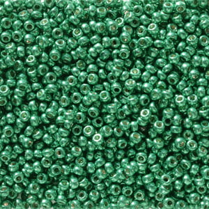 11/0 Miyuki Seed Beads- 25g Bag – Duracoat Galvanised Dark Aqua Green - Colour 5106