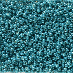 11/0 Miyuki Seed Beads 25g Bag – Duracoat Galvanised Capri Blue - Colour 5113