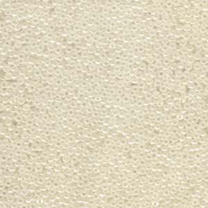 11/0 Miyuki Seed Beads - 25g Bag – Ivory Ceylon - Colour 592