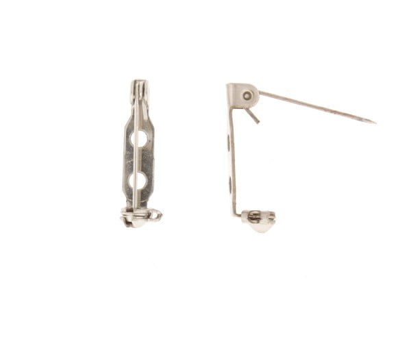 Silver Plated Brooch Pin 20mm