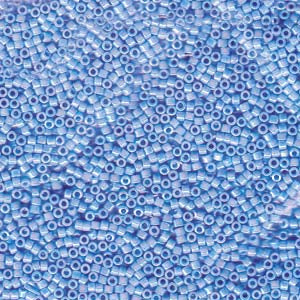 11/0 – Miyuki Delica - 5g Bag  – Opaque Agate Blue AB – DB1577