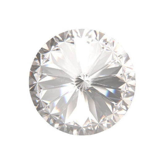 Aurora Rivoli 12mm Chaton - Crystal