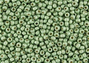 8/0 Toho Seed Beads - 10g Bag – Galvanised Matte Seafoam