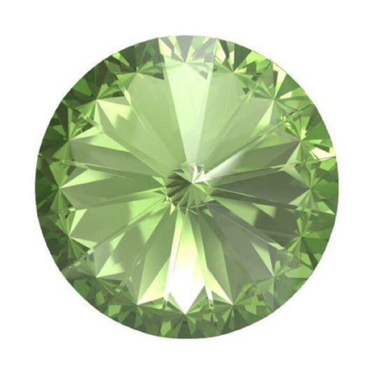 Aurora Rivoli 14mm Chaton - Peridot