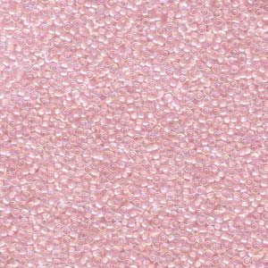 15/0 Miyuki Seed Beads - 5g Bag - Lined Pale Pink - Colour 272