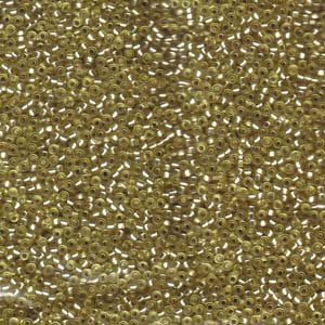15/0 Miyuki Seed Beads - 5g Bag - Semi Matte S/L Jonquil - Colour 1631