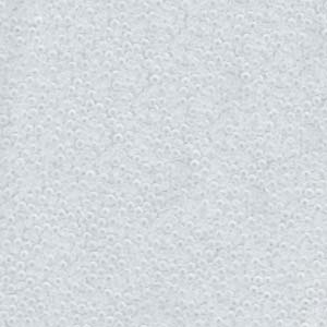 15/0 Miyuki Seed Beads - 5g Bag – Transparent Ivory Gold Luster - Colour 2442