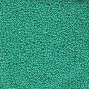 15/0 Miyuki Seed Beads - 5g Bag – Opaque Turquoise - Colour 412
