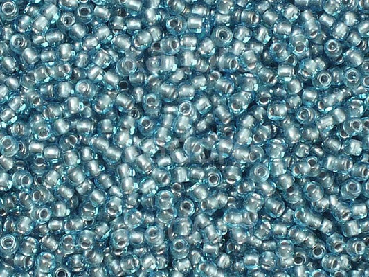 11/0 Toho Seed Beads - 10g Bag – Inside Colour Aqua Tin Lined - Colour 285