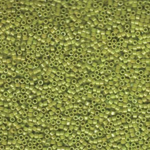 11/0 – Miyuki Delica - 5g Bag – Opaque Chartreuse Luster – DB262