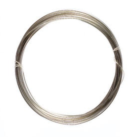 1mm Non Tarnish Silver Plated Wire – 4 meters