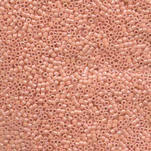 11/0 – Miyuki Delica - 5g Bag – Ceylon Peach Luster – DB207