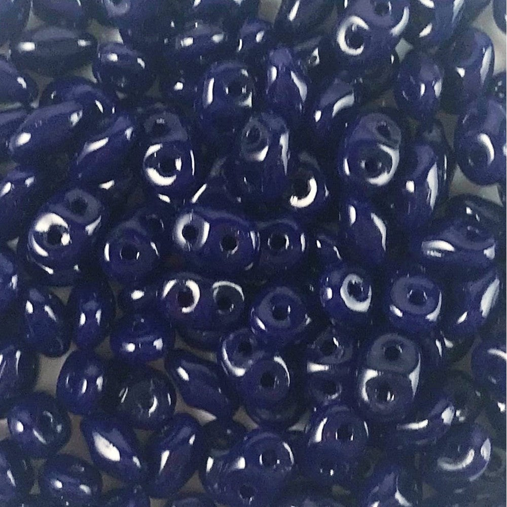 SuperDuo 2.5x5mm 24g Tube – Navy Blue