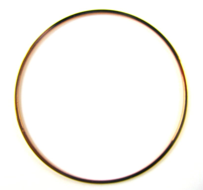 Rose Gold Plated - 40mm Ring