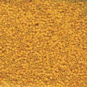 11/0 – Miyuki Delica - 5g Bag – Dyed Opaque Squash – DB651