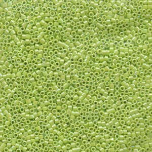 11/0 – Miyuki Delica - 5g Bag – Opaque Chartreuse AB – DB169