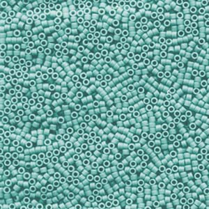 11/0 – Miyuki Delica - 5g Bag – Matte Opaque Sea Opal – DB1586