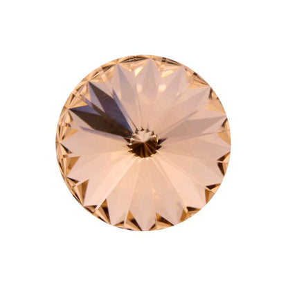 Preciosa Rivoli 14mm  – Light Peach