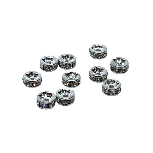 4mm Crystal Rondelle – Pack of 20