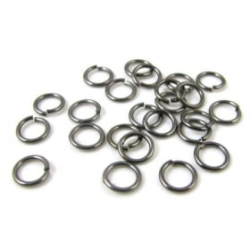 Gunmetal - 5mm Open Jump Rings – Bag of 30