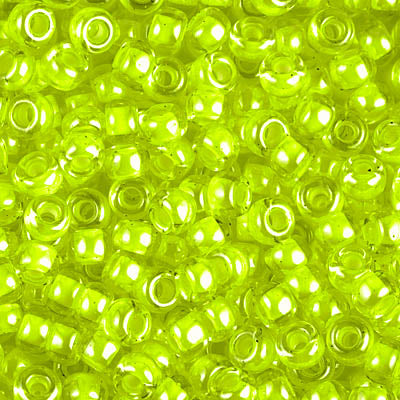6/0 Miyuki Seed Beads - 25g Bag – Luminous Lime Aid - Colour 1119