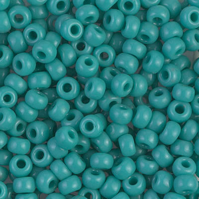 6/0 Miyuki Seed Beads 25g Bag – Opaque Turquoise Green - Colour 412