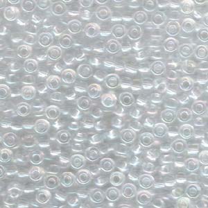 6/0 Miyuki Seed Beads 25g Bag – Crystal AB - Colour 250