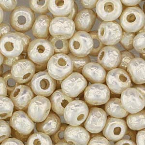 6/0 Miyuki Seed Beads -25g Bag - Baroque Pearl White - Colour 3951