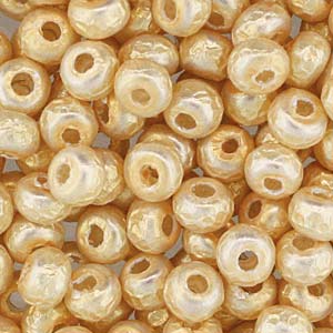6/0 Miyuki Seed Beads - 25g Bag - Baroque Pearl Cream - Colour 3952