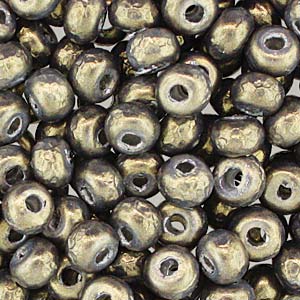 6/0 Miyuki Seed Beads 6.8 gram tube - Baroque Pearl Dark Olive - Colour 3957