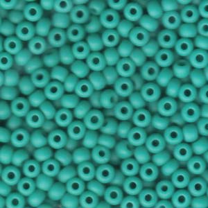 8/0 Miyuki Seed Beads - 25g Bag – Matte Opaque Turquoise Green - Colour 412F