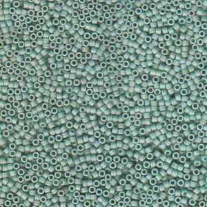 11/0 – Miyuki Delica - 5g Bag – Matte Metallic Seafoam Green – DB374