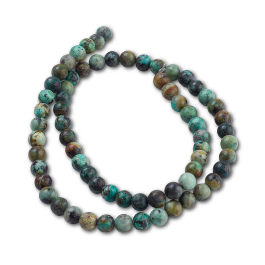2mm African Turquoise Gemstone Strand - Approx 180 Beads
