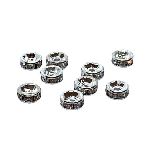 Crystal Rondelle 6mm – Pack of 10