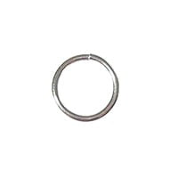 Silver Plated - 12mm Open Jump Rings – Pack of 15