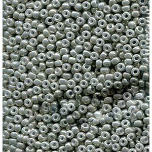 8/0 Miyuki Seed Beads - 25g Bag – Galvanised Grey Luster - Colour 1865