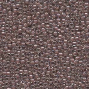 8/0 Miyuki Seed Beads - 25g Bag – Cocoa Lined Crystal - Colour 224
