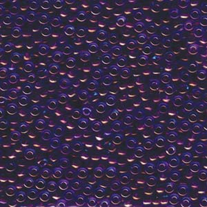 8/0 Miyuki Seed Beads - 25g Bag – Fuchsia Lined Aqua - Colour 352