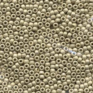 8/0 Miyuki Seed Beads - 25g Bag -Duracoat Matte Galvanised Silver - Colour 4201F