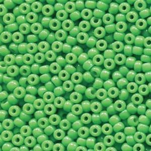 8/0 Miyuki Seed Beads - 25g Bag - Duracoat Opaque Dyed Grass - Colour 4476