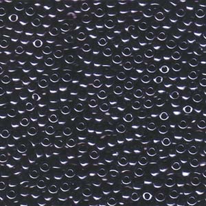 8/0 Miyuki Seed Beads - 25g Bag – Gunmetal - Colour 451
