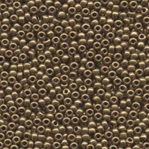 8/0 Miyuki Seed Beads - 25g Bag – Metallic Light Bronze - Colour 457L