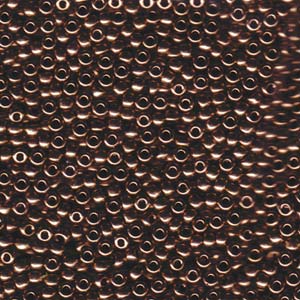 8/0 Miyuki Seed Beads - 25g Bag – Metallic Dark Bronze - Colour 457