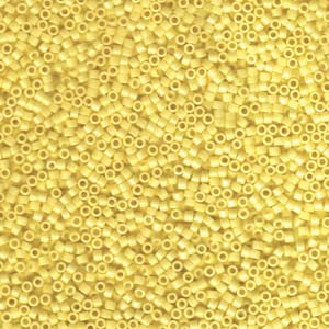 11/0 – Miyuki Delica - 5g Bag – Opaque Canary – DB1132