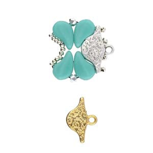 Aosa Paisleyduo Ending - 24k Gold Plated - Pack of 2