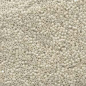 11/0 – Miyuki Delica - 5g Bag – Opaque Alabaster Luster – DB211