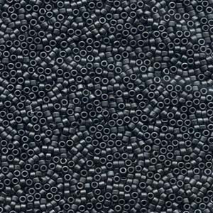 11/0 – Miyuki Delica - 5g Bag – Matte Dark Grey – DB0306