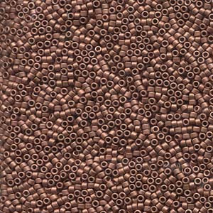 11/0 – Miyuki Delica - 5g Bag – Matte Copper Plated – DB340