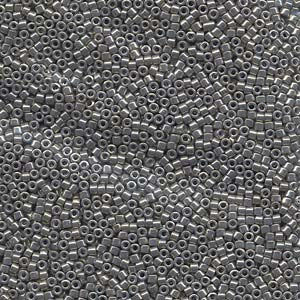 11/0 – Miyuki Delica - 5g Bag – Galvanized Grey Luster – DB251