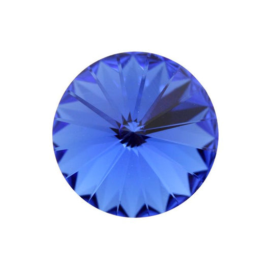 Preciosa Rivoli 12mm - Sapphire